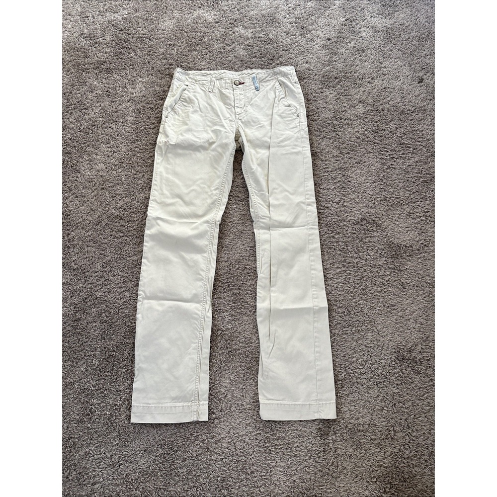 Robert Graham Slim‎ Jim Mens Tan Beige Pants Jeans Size 33x33